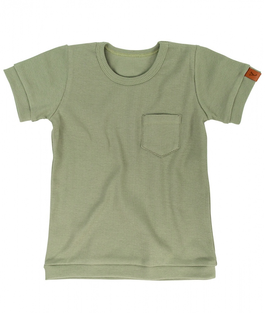 T-shirt short color: olive
