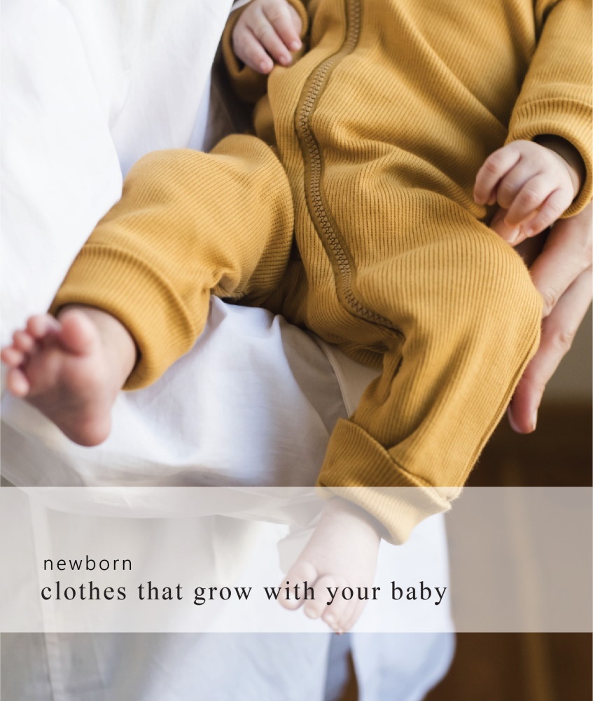 newborn - clothes that grow with your baby